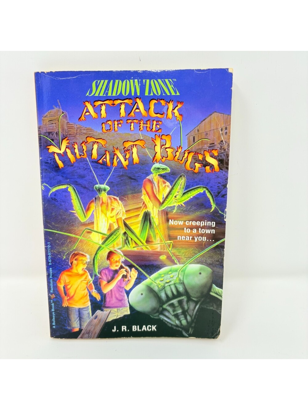 Vintage 1995 Shadow Zone Attack of the Mutant Bugs J.R. Black YA Horror